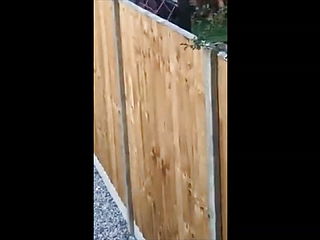 Neighbours Caught Fucking Outdoors - Reverse Cowgirl Voyeur