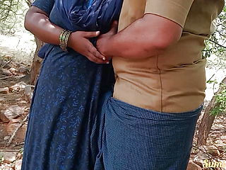 Indian Village Wife Sumithra Cheating Her Husband Friend Outdoor Fucking